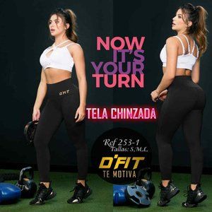 Women's Colombian Sport Leggings tummy control.